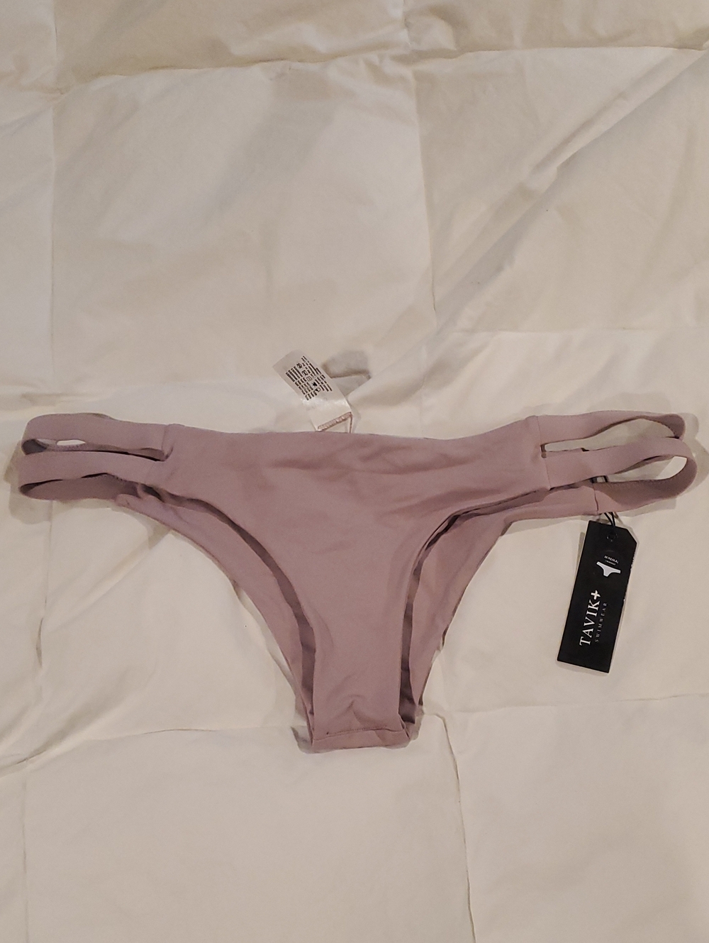 Tavik Lilac Double-Strap Bikini Bottom